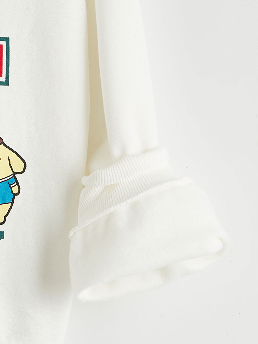 سويت شيرت بسحاب طوبي مصفر فتاة-2