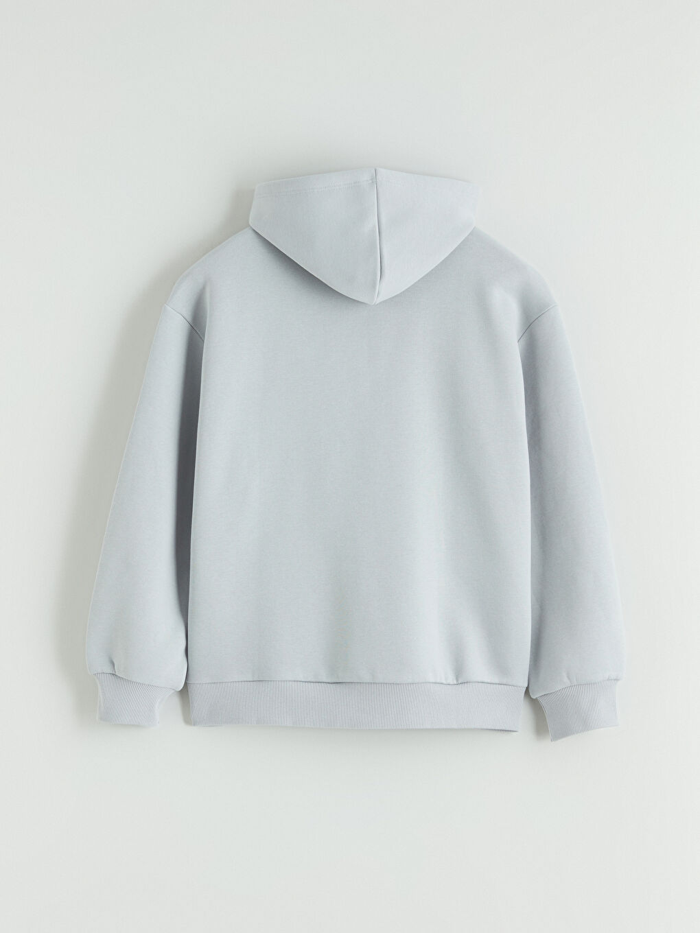 Gri Kapüşonlu Kuromi Baskılı Kız Çocuk Sweatshirt-3