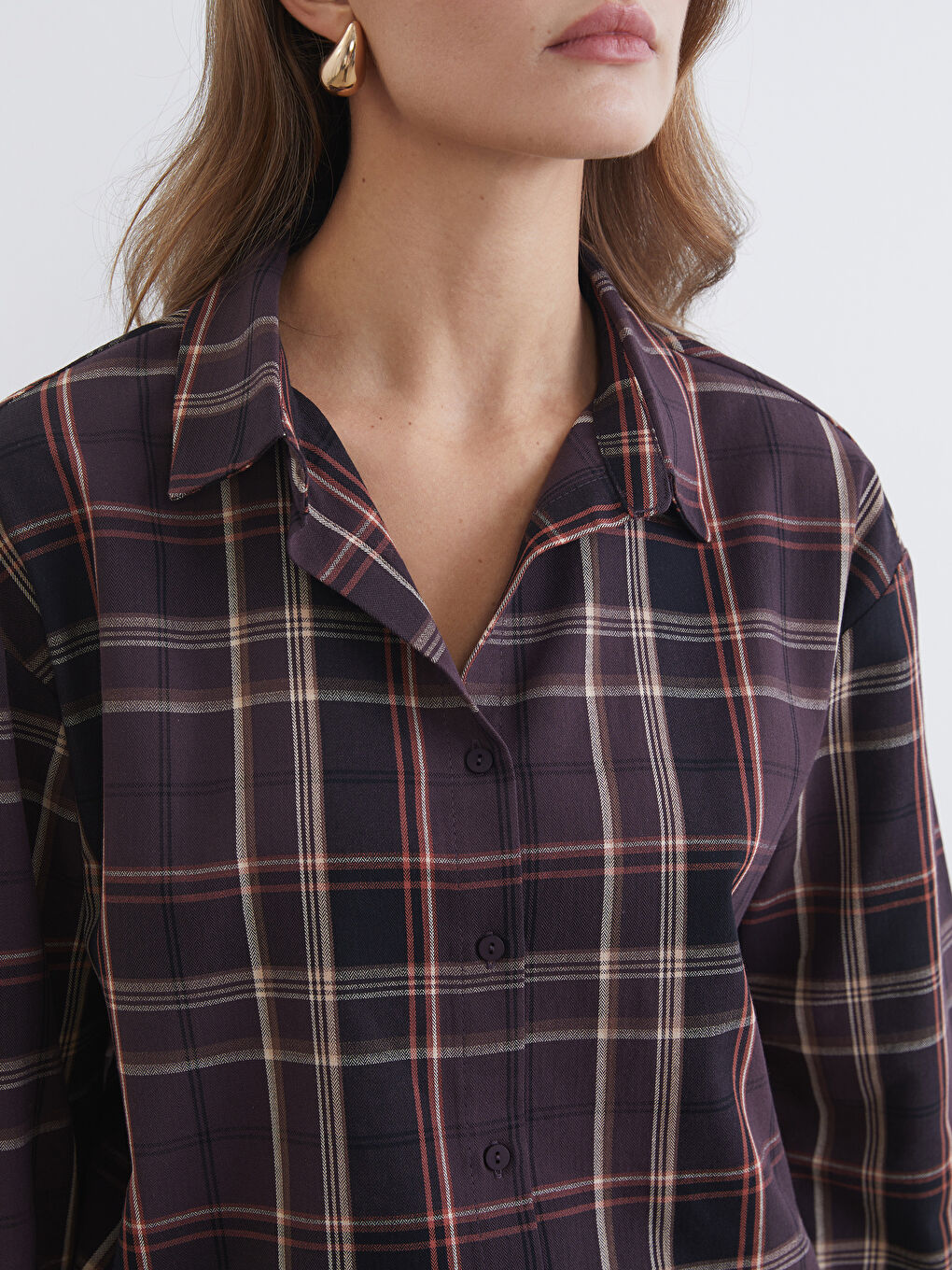 Plaid Women's Shirt-2