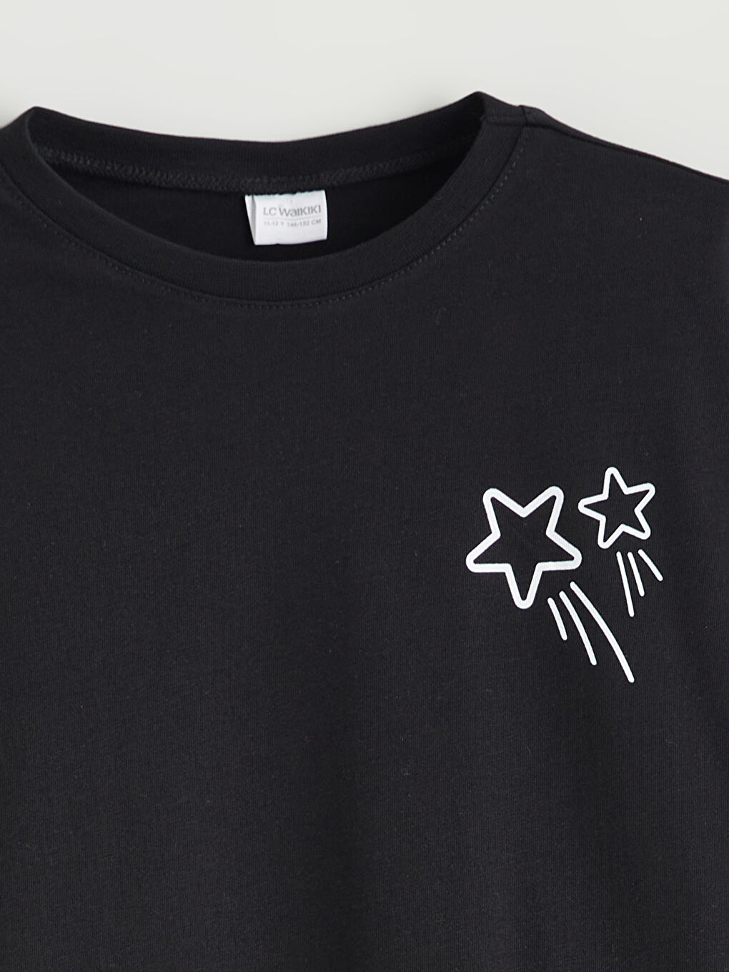 Crew Neck Girls' Pyjama Set-2