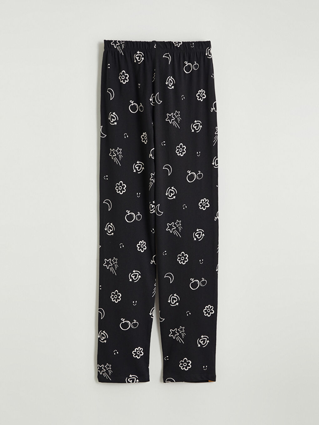 Crew Neck Girls' Pyjama Set-6