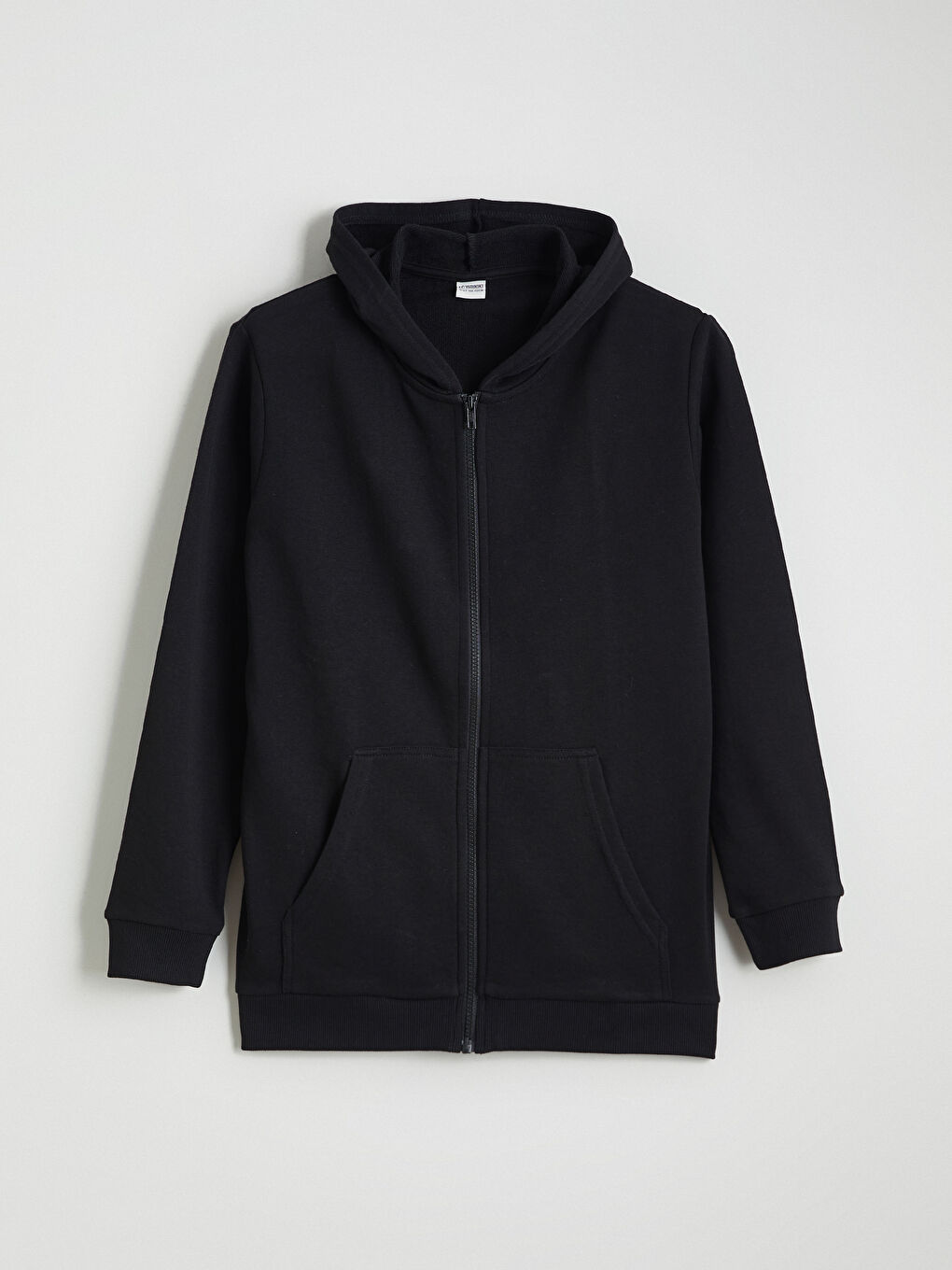 Суитшърт с цип с качулка за момчета