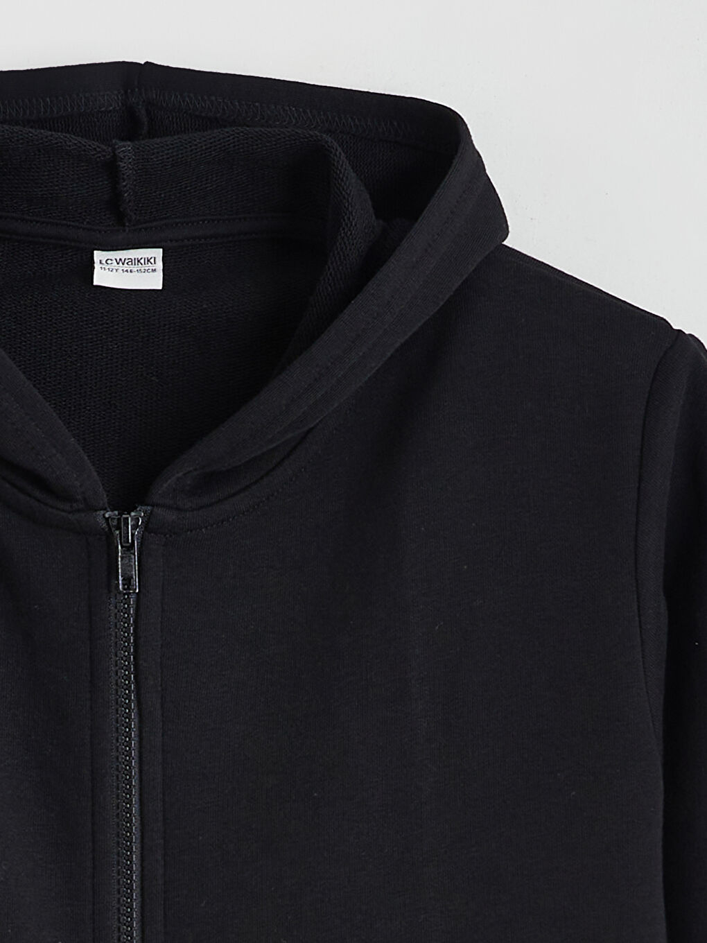 Суитшърт с цип с качулка за момчета-1