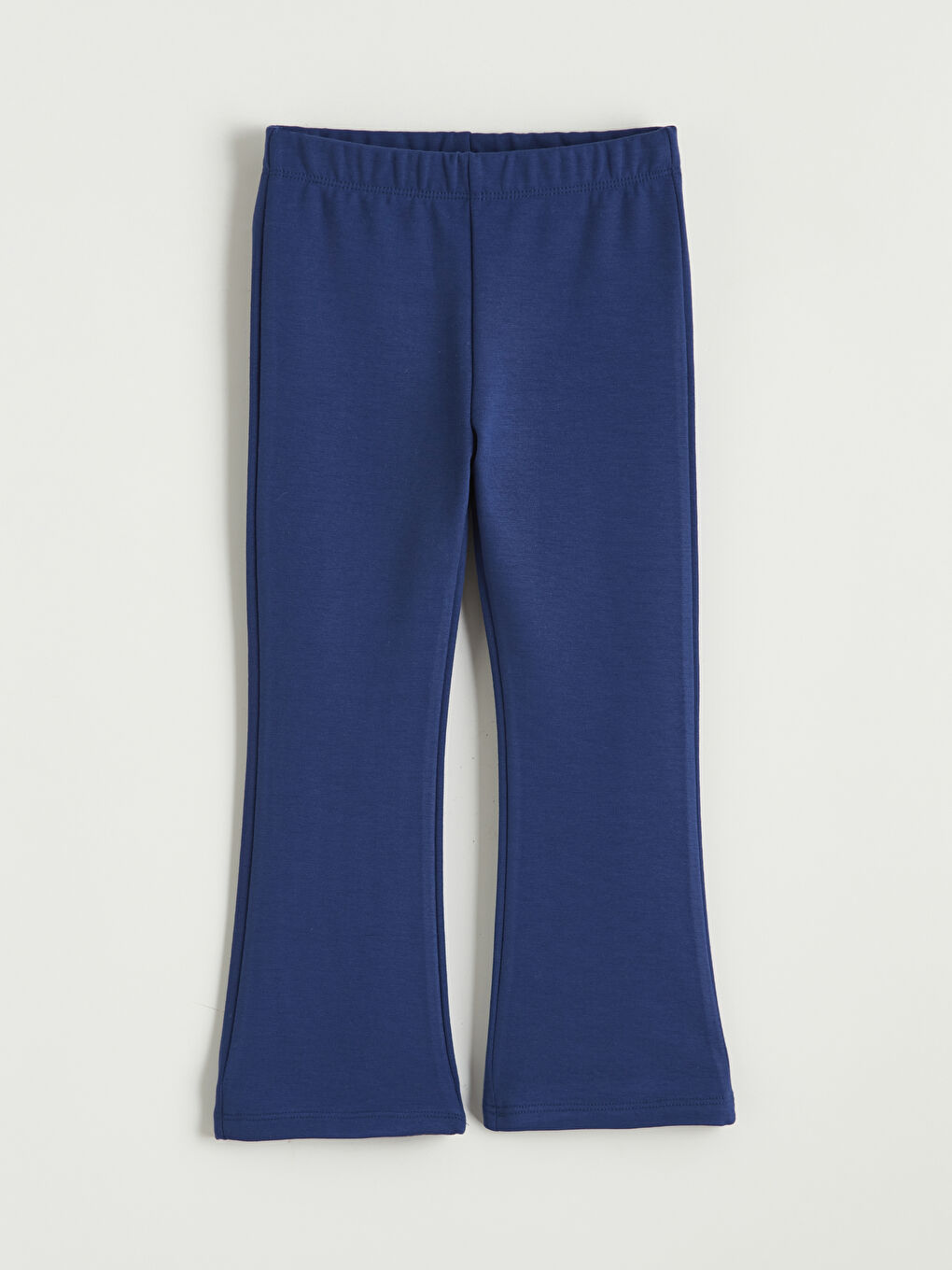 Lacivert İspanyol Paça Kız Çocuk Tayt