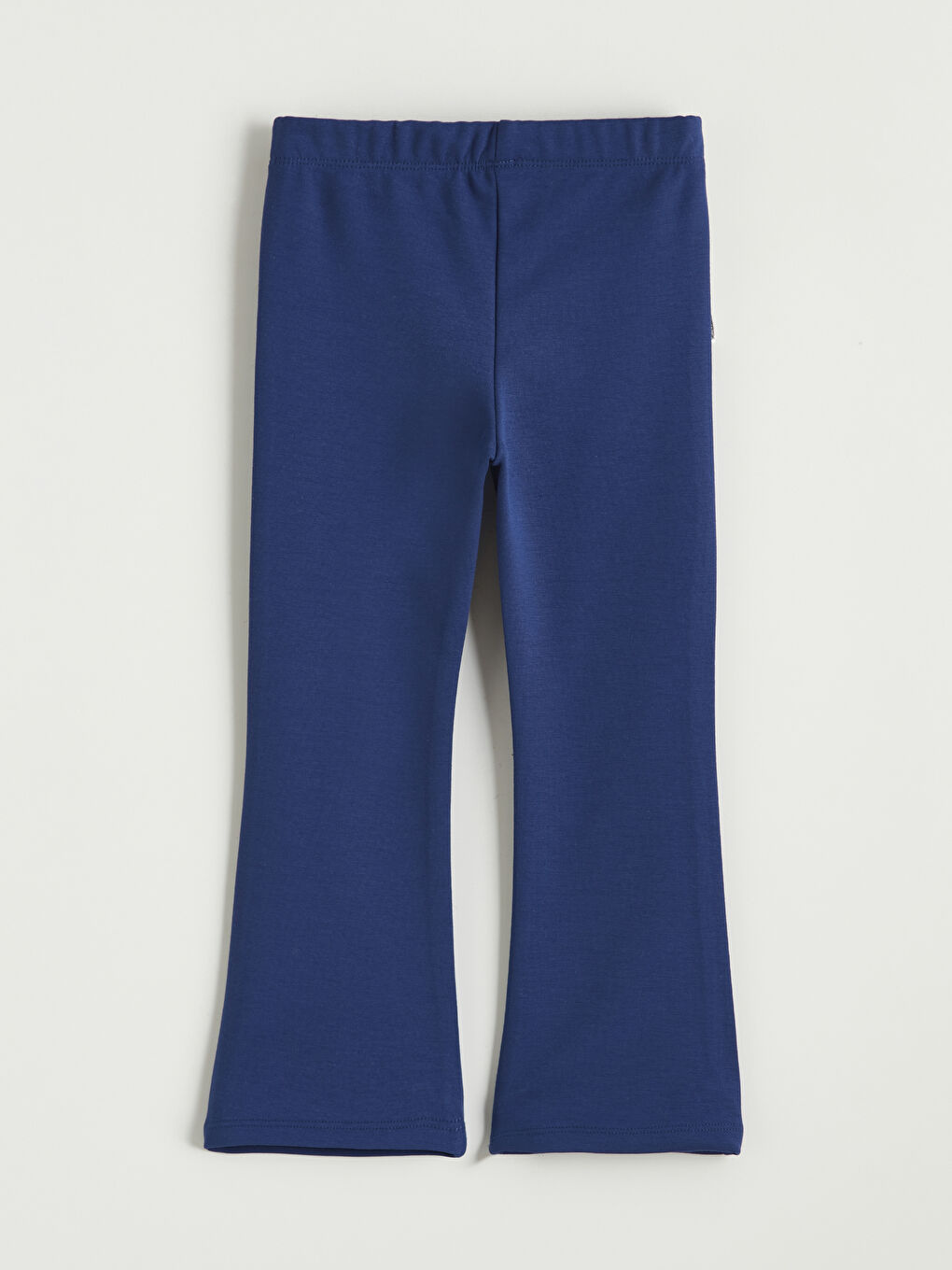 Lacivert İspanyol Paça Kız Çocuk Tayt-1