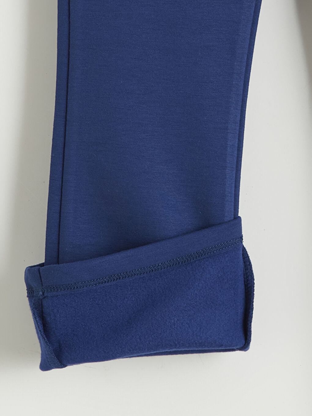 Lacivert İspanyol Paça Kız Çocuk Tayt-3