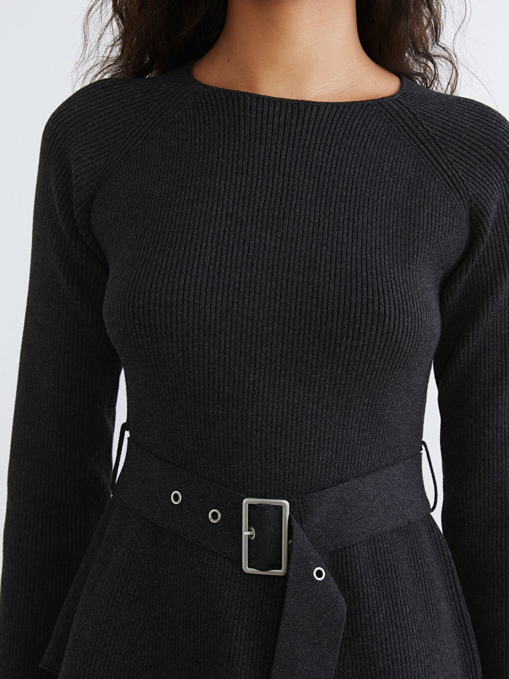 Woman GREY Sweater-2