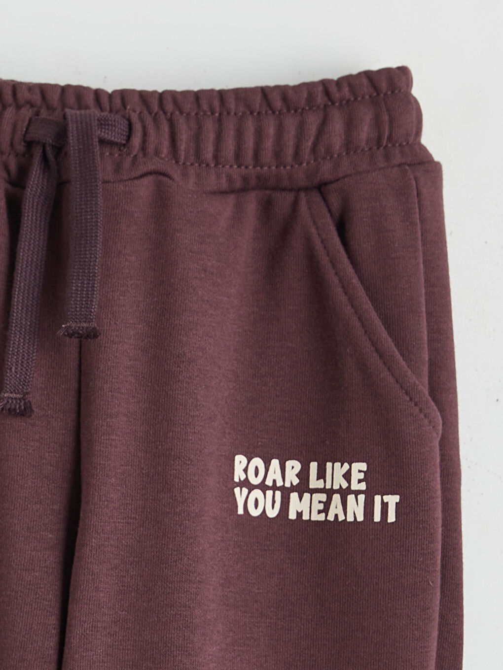 Elasticated Waist Printed Boys' Sweatpants-1