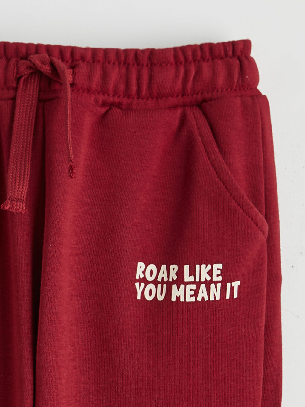 Elasticated Waist Printed Boys' Sweatpants-1