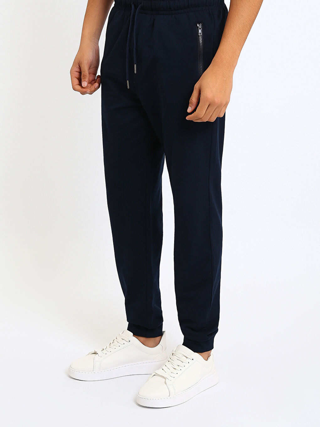 Man NAVY Sweatpants-3