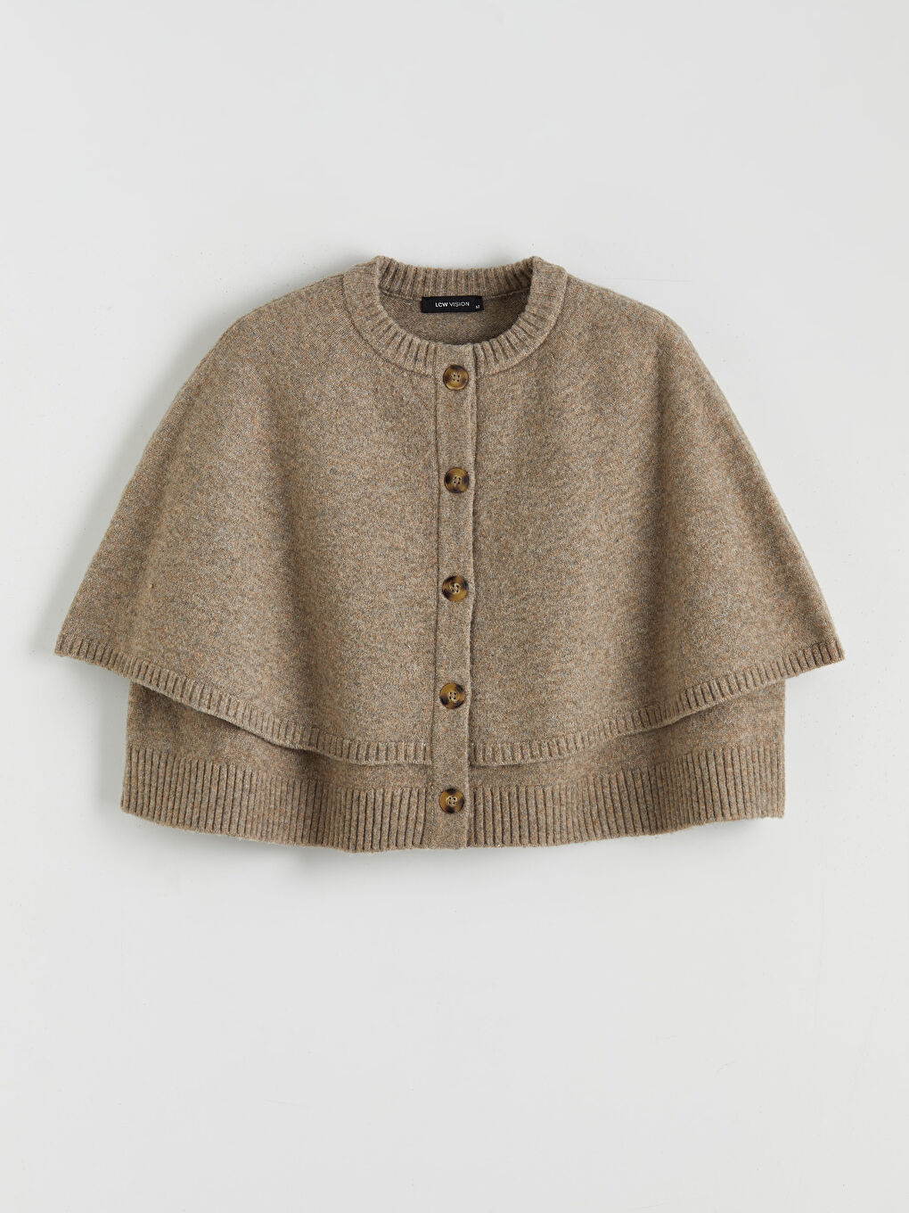 Әйелдер сарғыш Пончо-4