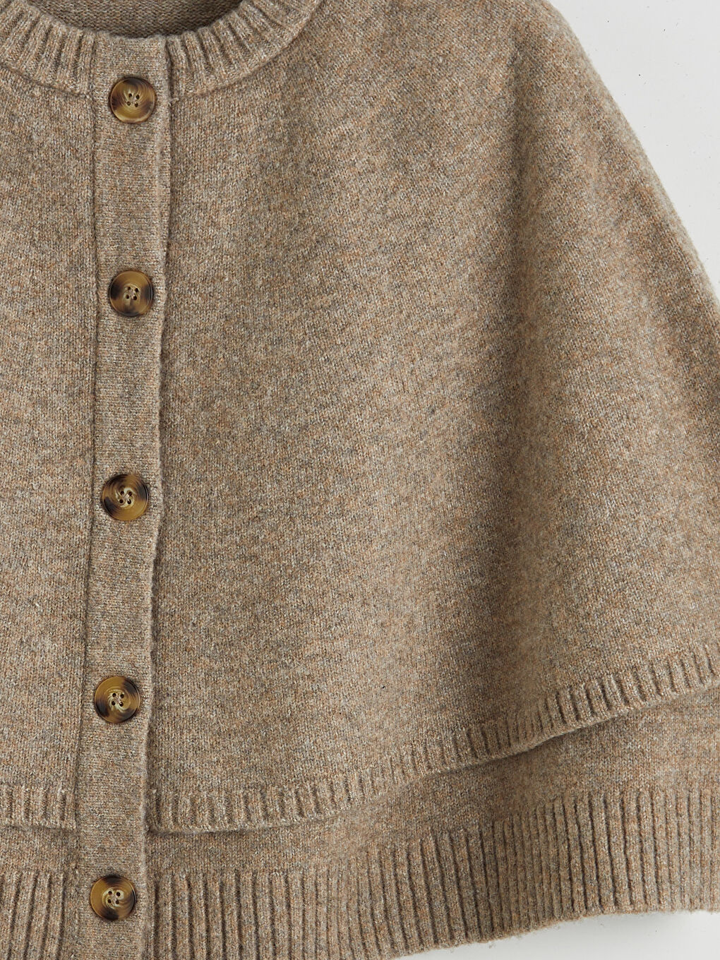 Әйелдер сарғыш Пончо-5