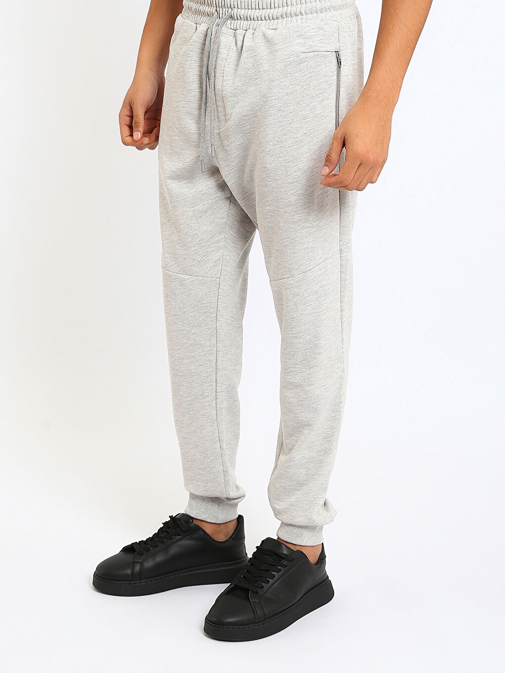 Man GREY Sweatpants-3