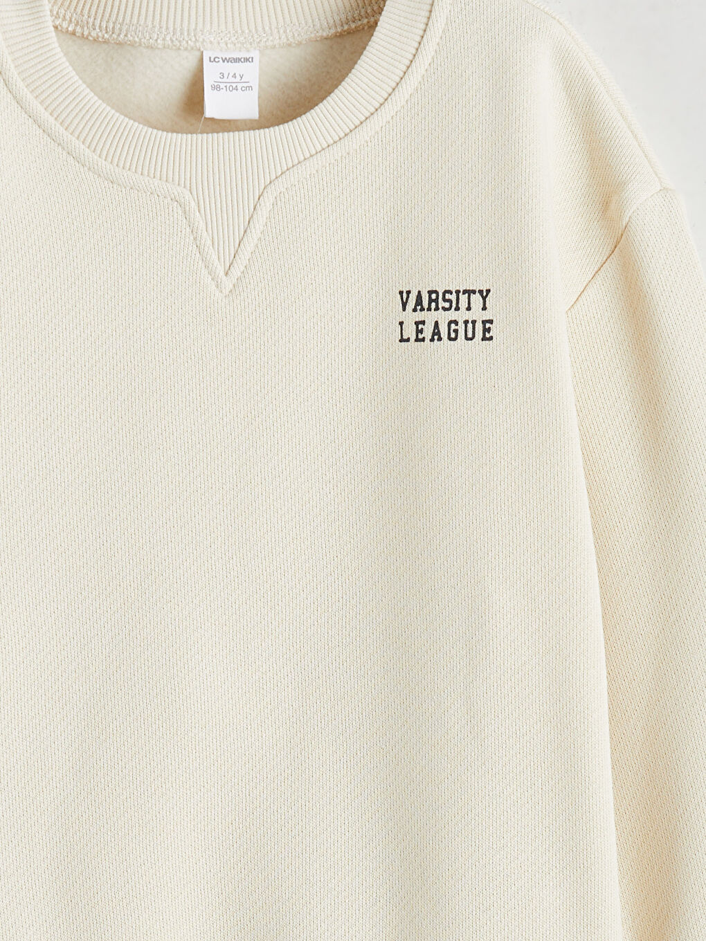 Crew Neck Printed Boys' Sweatshirt-2