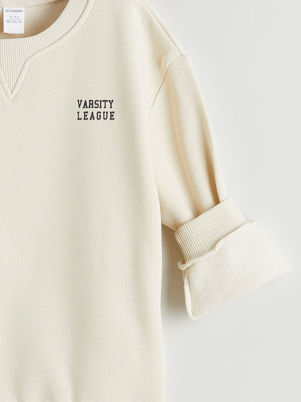 Crew Neck Printed Boys' Sweatshirt-3