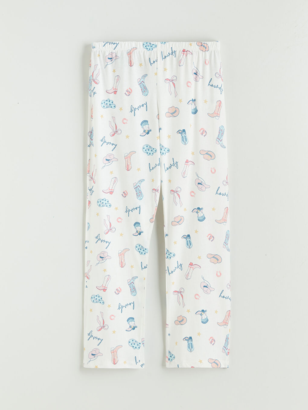 Crew Neck Printed Women's Pyjama Set-6