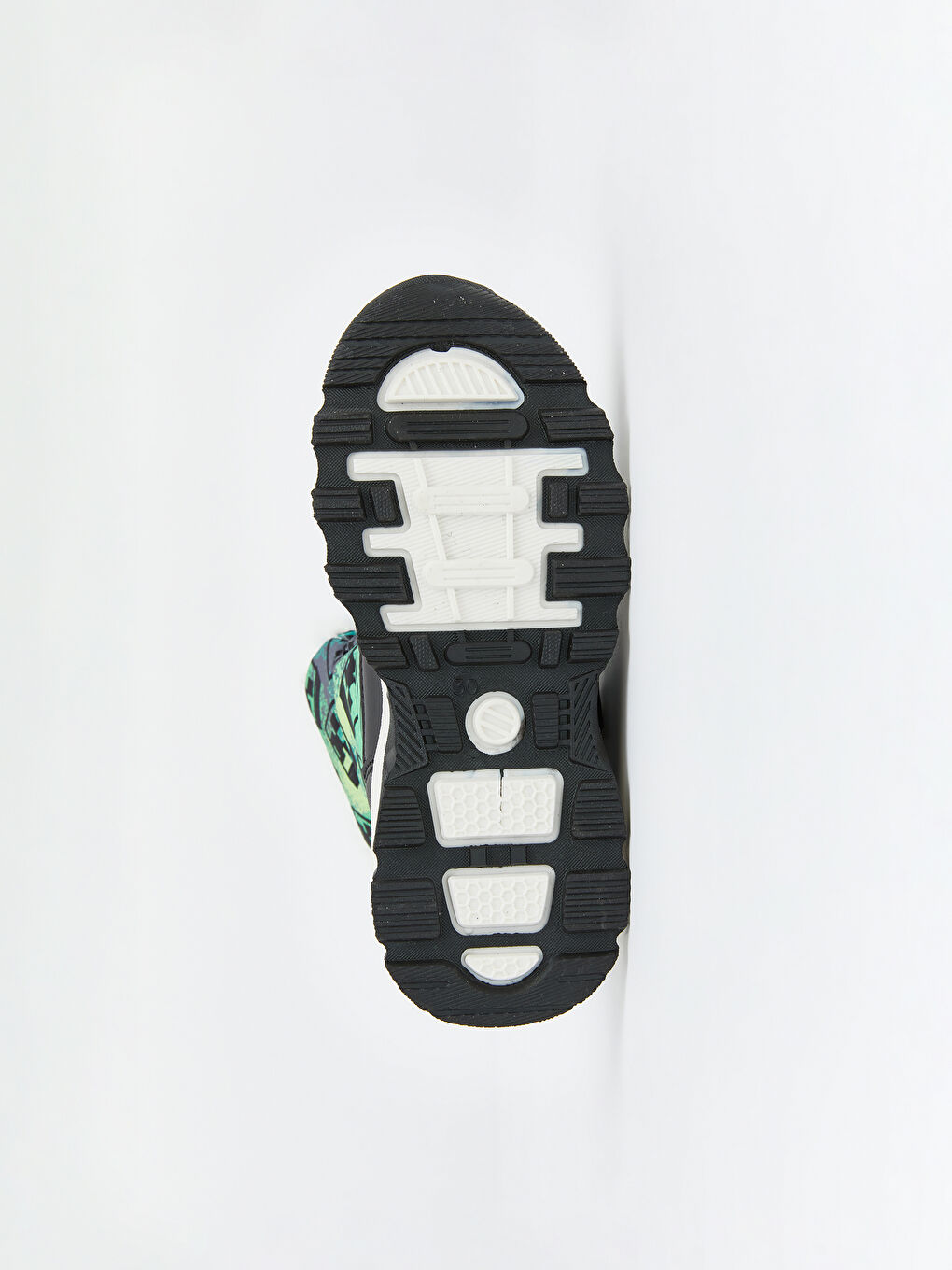 Siyah Minecraft Baskılı Erkek Çocuk Kar  Botu-3