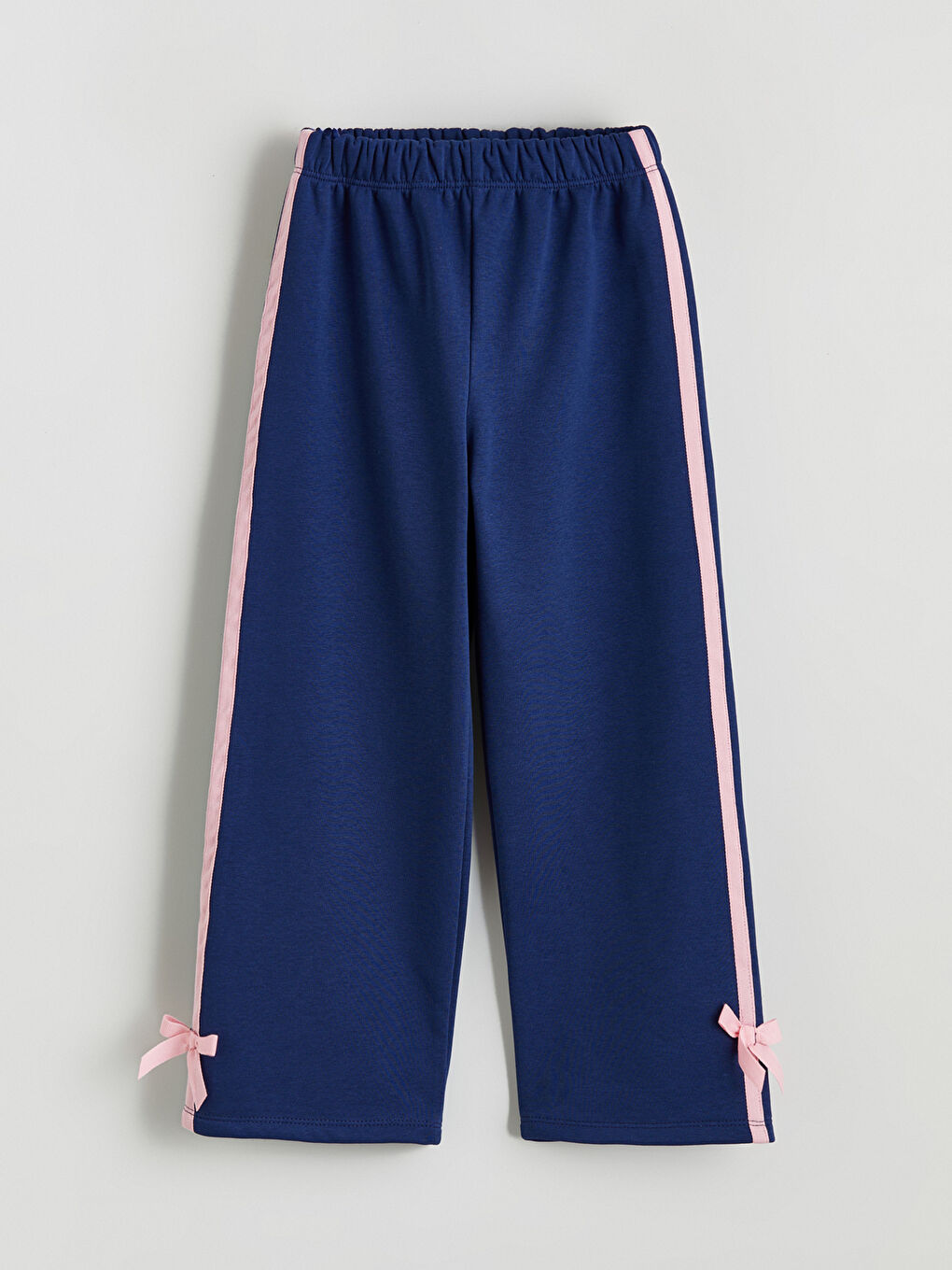 Ekru Stitch Baskılı Kız Çocuk Sweatshirt ve Pantolon Takım-5