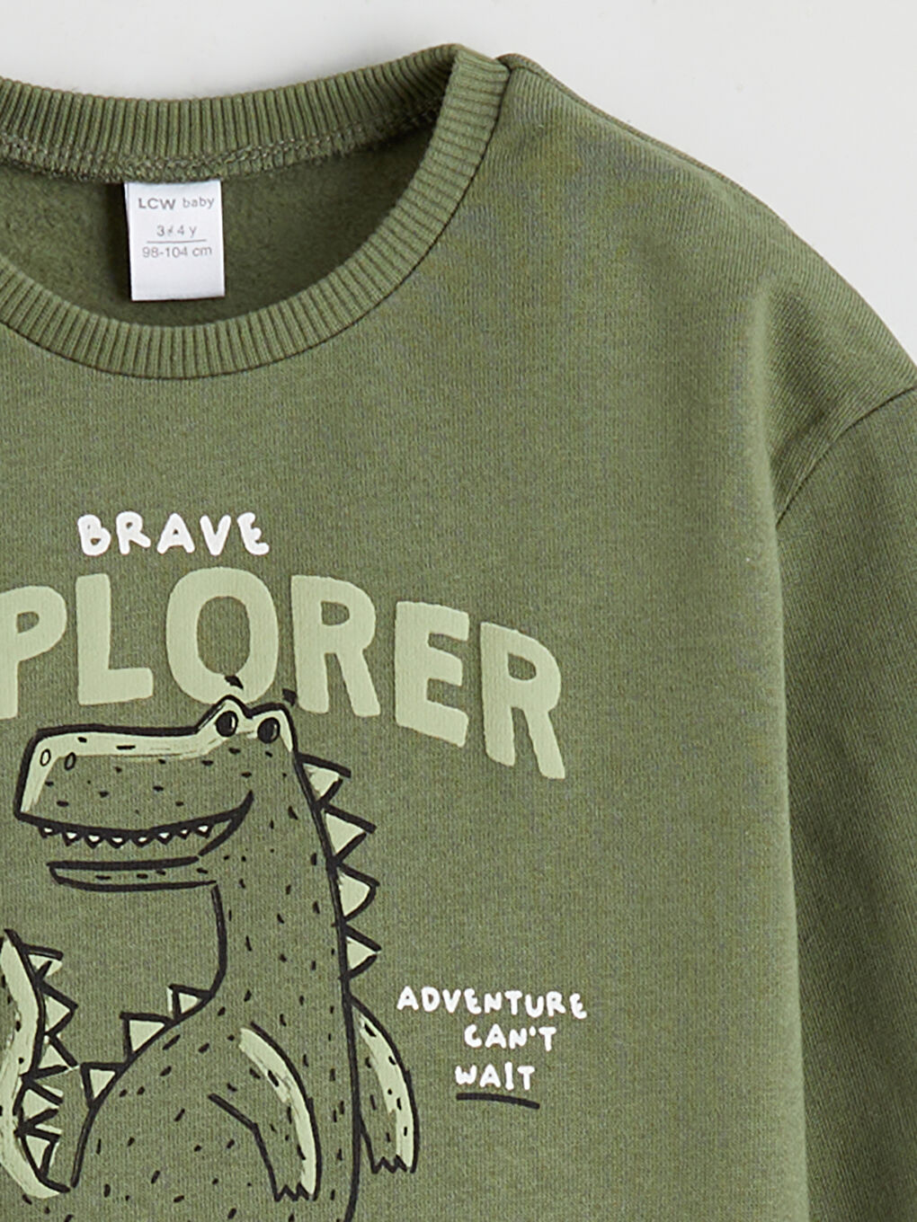 Dinosaur Printed Baby Boys' Sweatshirt-1