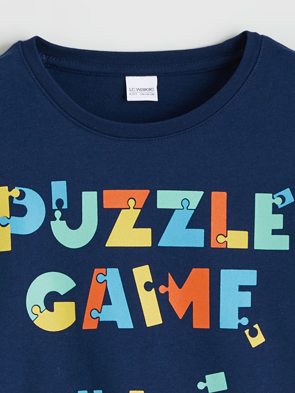 Пижамный комплект для мальчиков с круглым вырезом и принтом-2