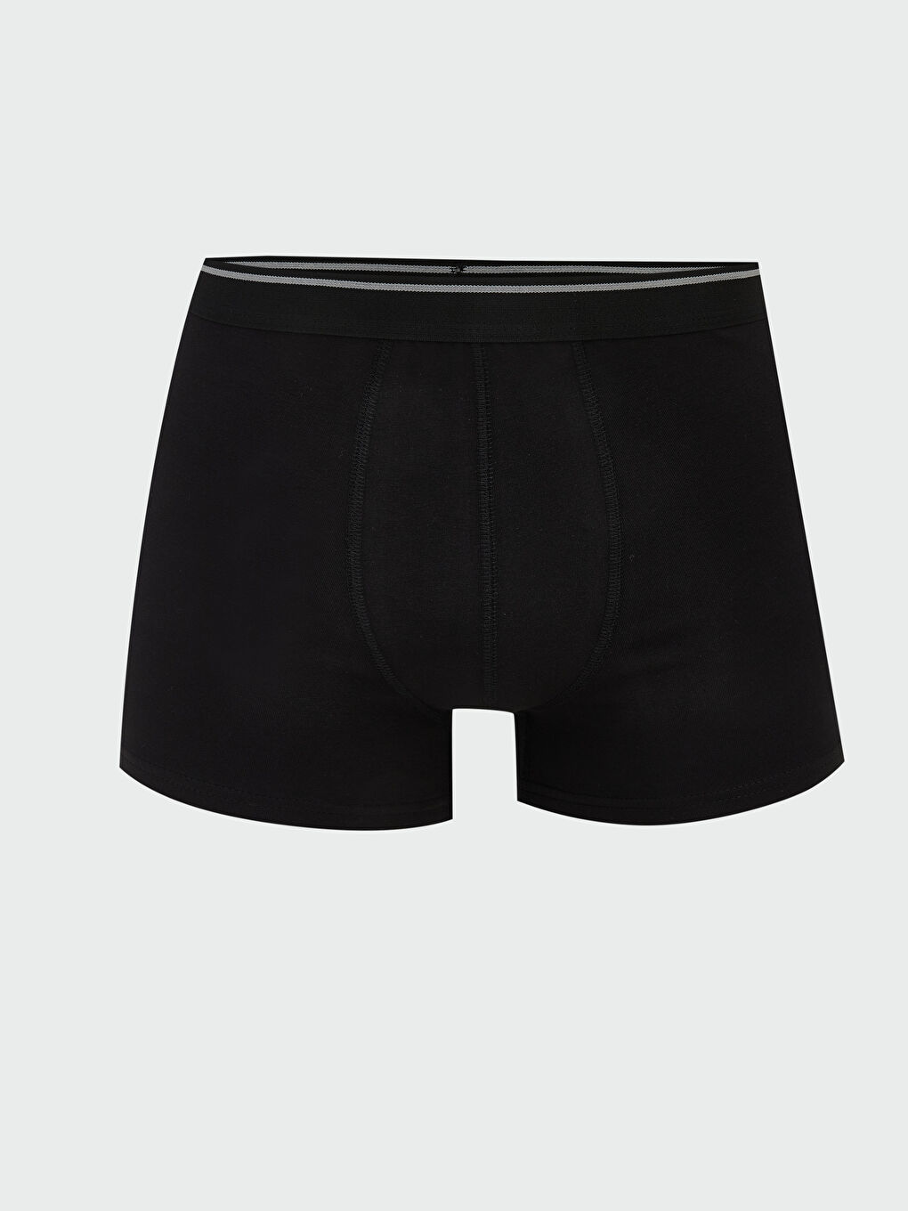 Antrasit Standart Kalıp Pamuklu Esnek Erkek Boxer 3'lü-2