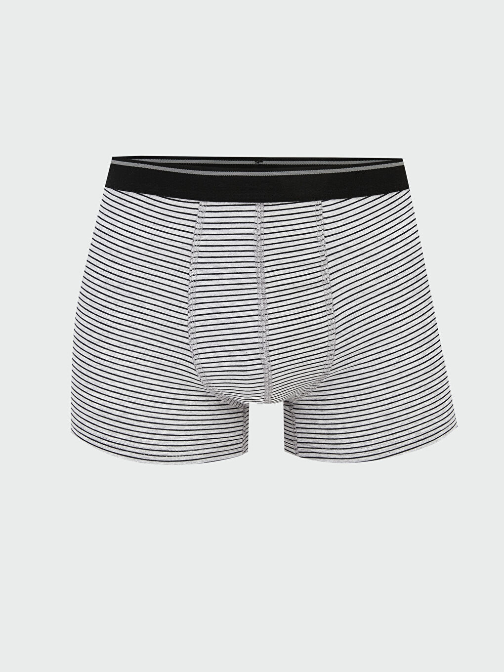 Antrasit Standart Kalıp Pamuklu Esnek Erkek Boxer 3'lü-3