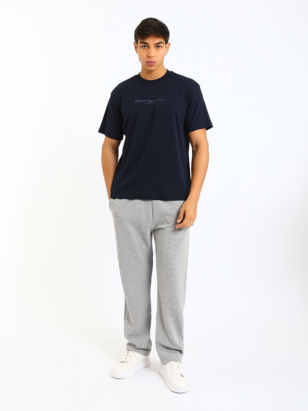 Man GREY Pyjama Bottoms