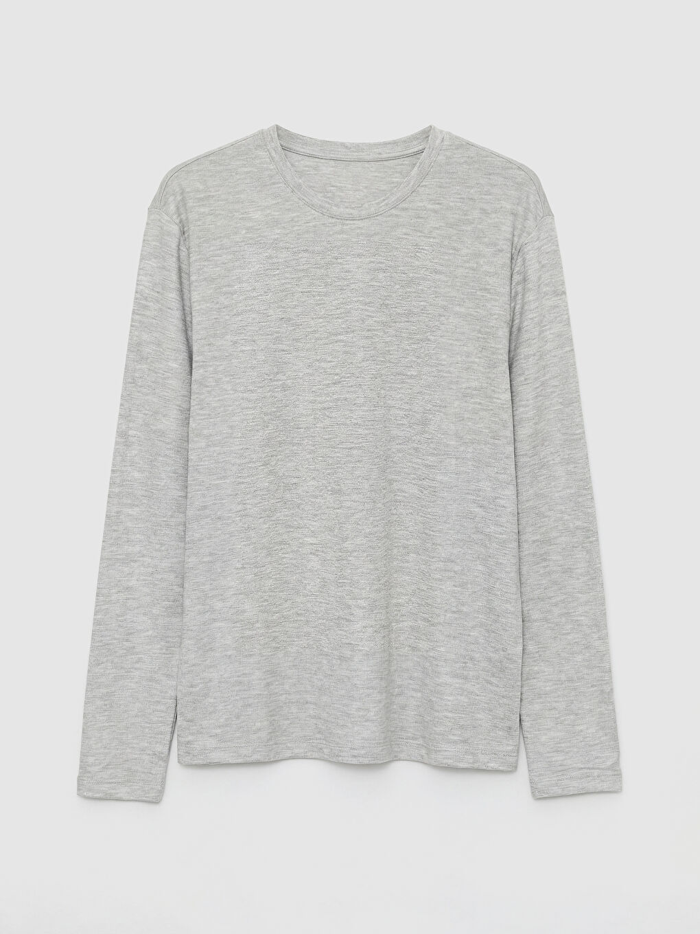 Crew Neck Long Sleeve Men's Pyjama Top