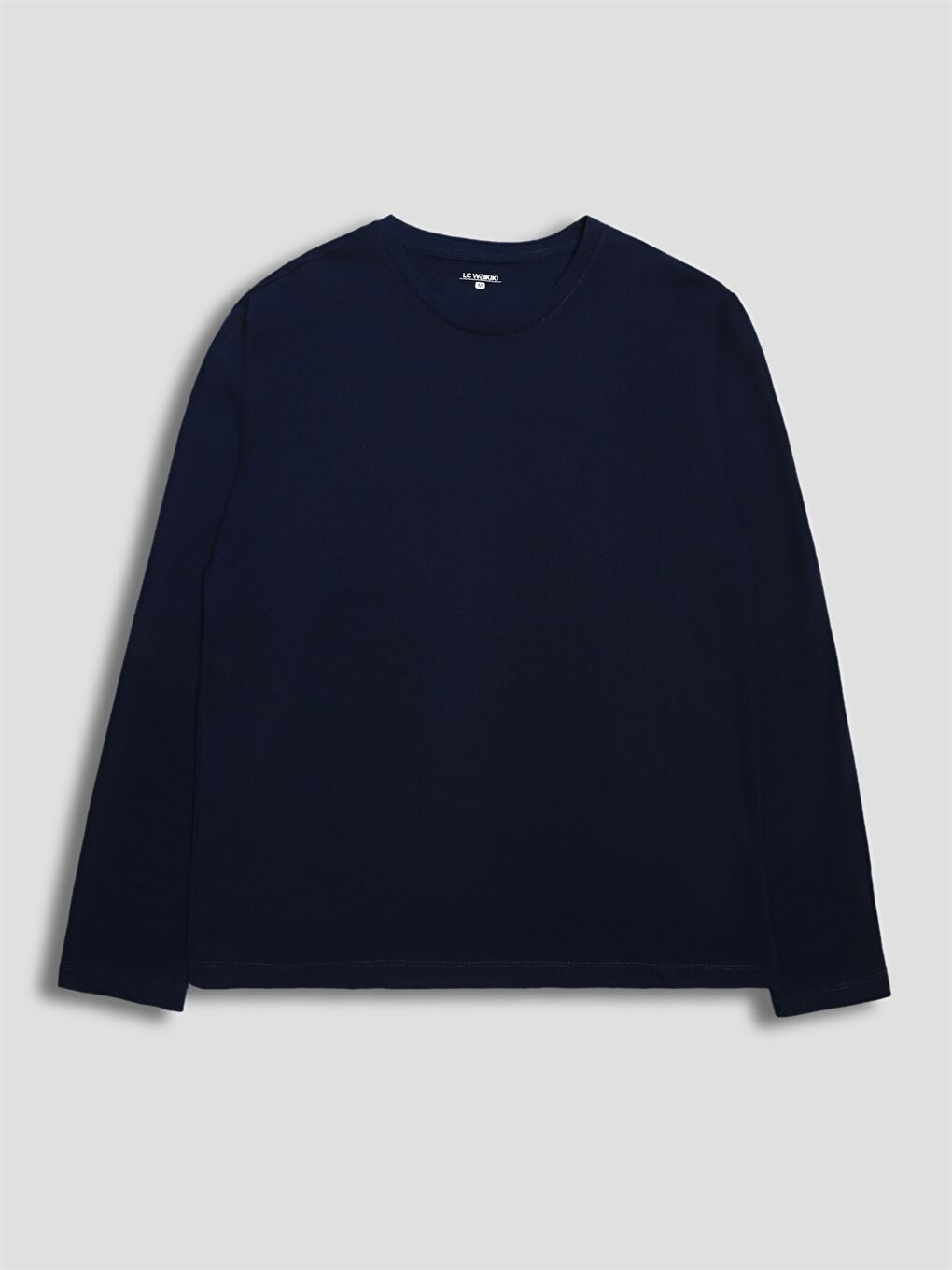 Crew Neck Long Sleeve Men's Pyjama Top