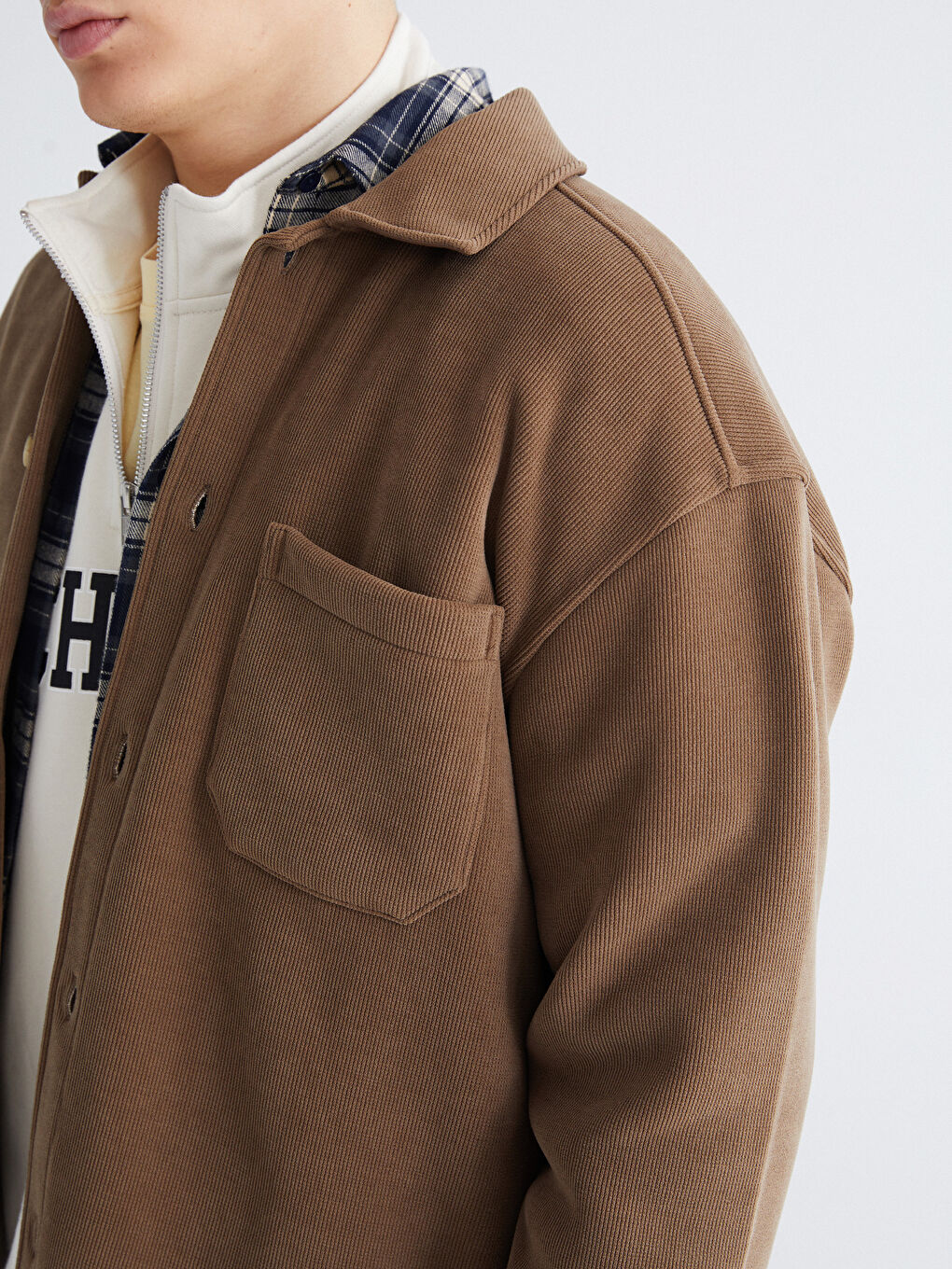 Casual Fit Men's Shirt Jacket-2