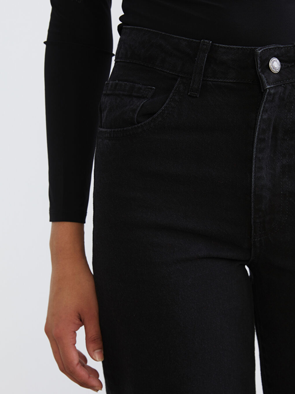 Barrel Fit Jeans für Damen-2