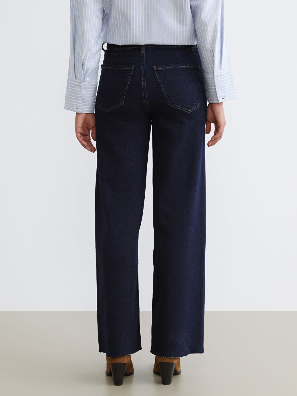 Wideleg Women's Jeans-3