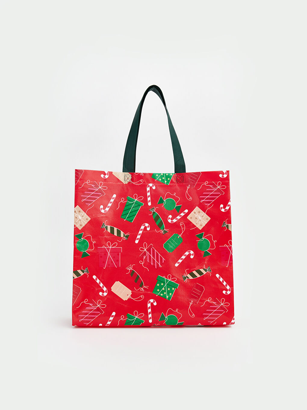 Karışık Yılbaşı Temalı Alışveriş Çantası