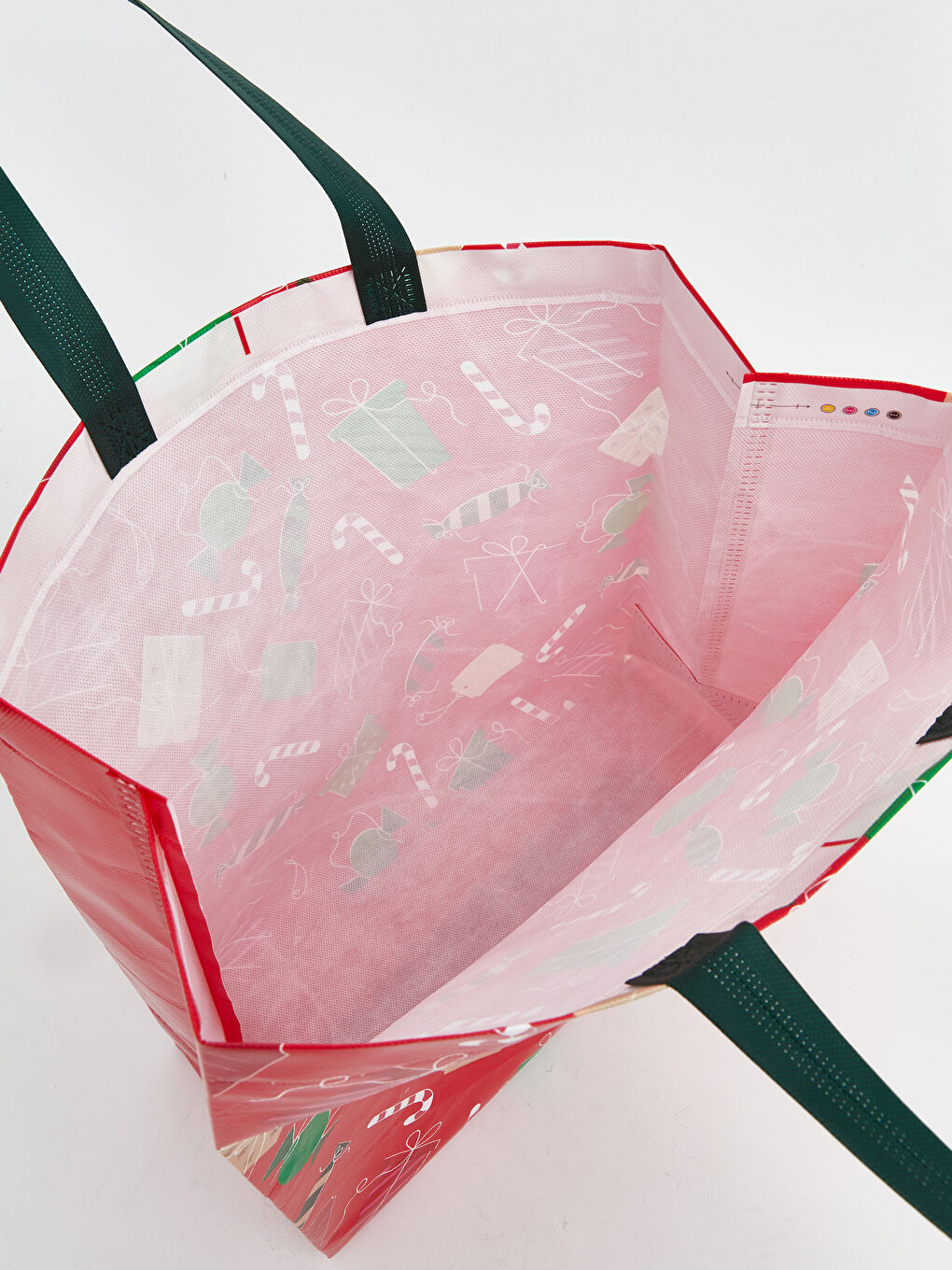 Karışık Yılbaşı Temalı Alışveriş Çantası-2