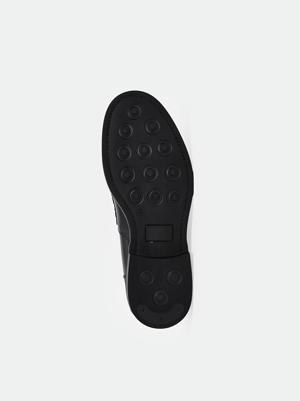 Siyah Hakiki Deri Erkek Klasik Ayakkabı-3