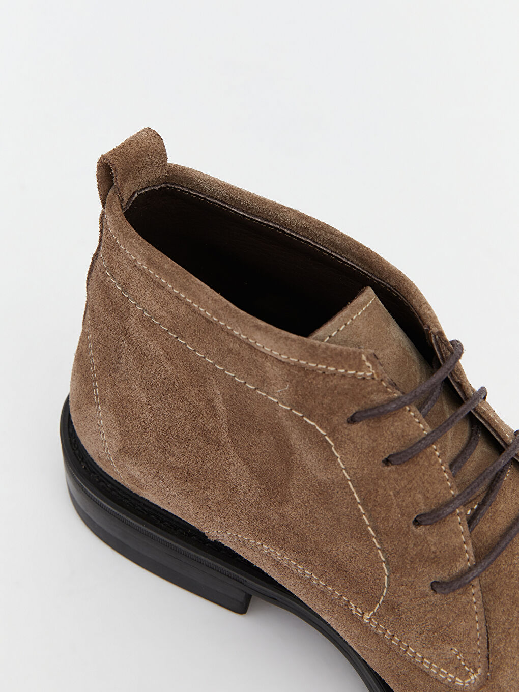 Ekru Süet Görünümlü Erkek Bot-5