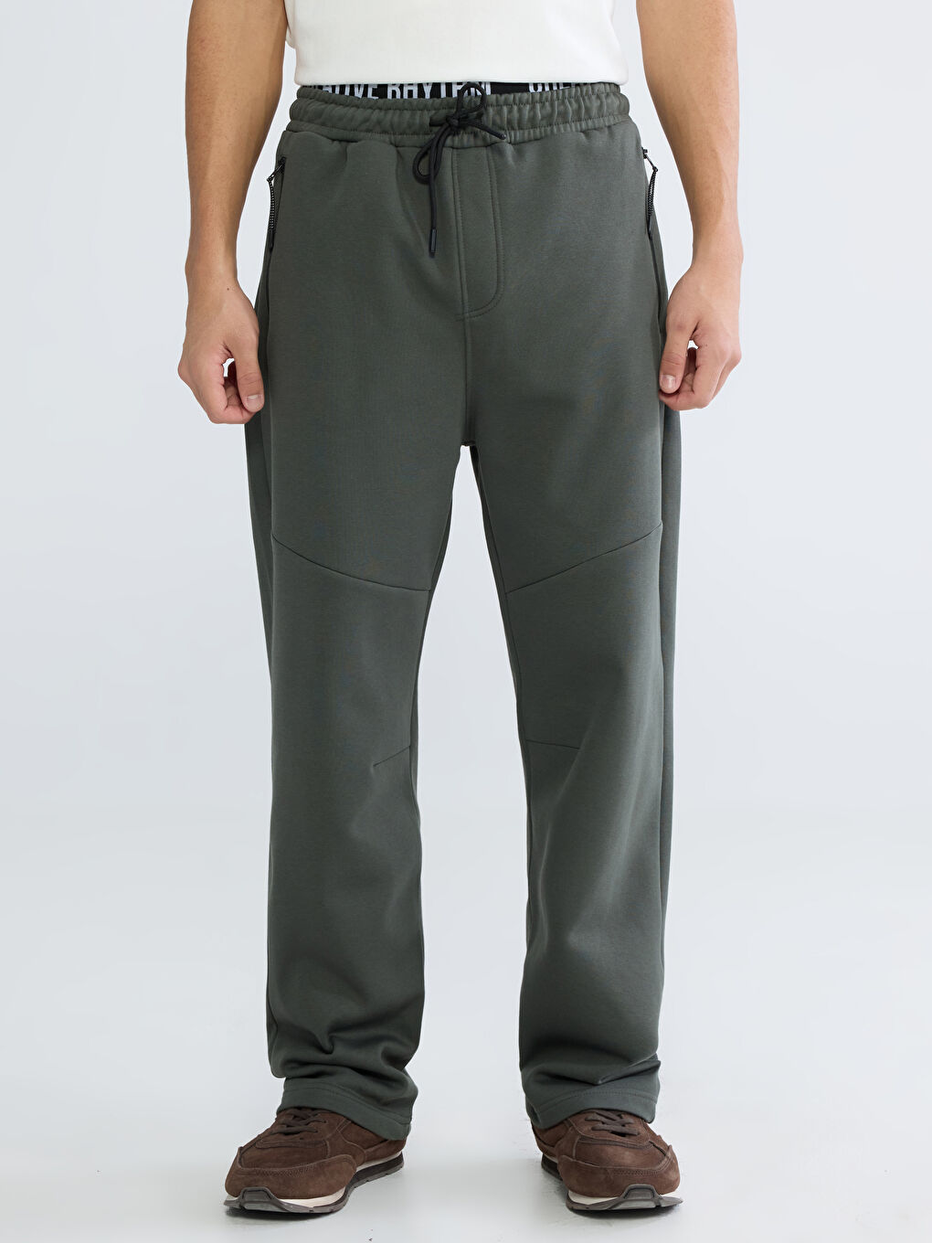 Muškarac TAMNO ZELENA Trenirke-1