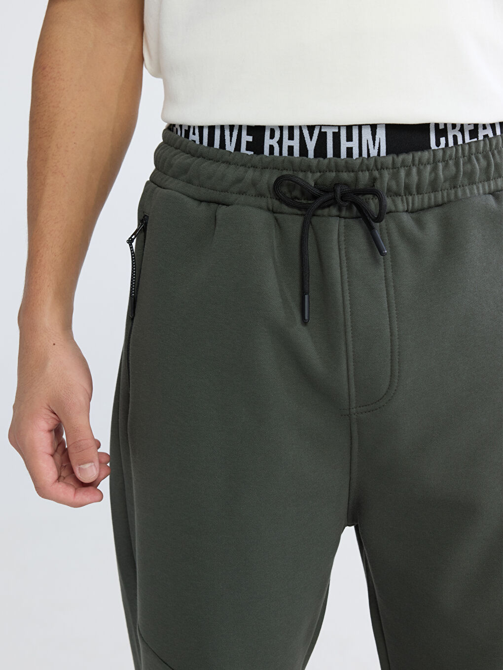 Muškarac TAMNO ZELENA Trenirke-2