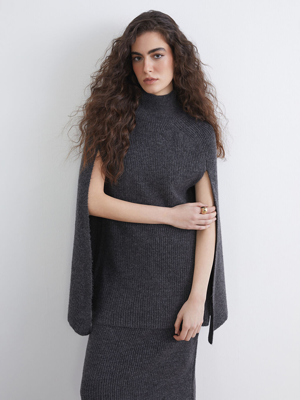 Woman ANTHRACITE Sweater-1