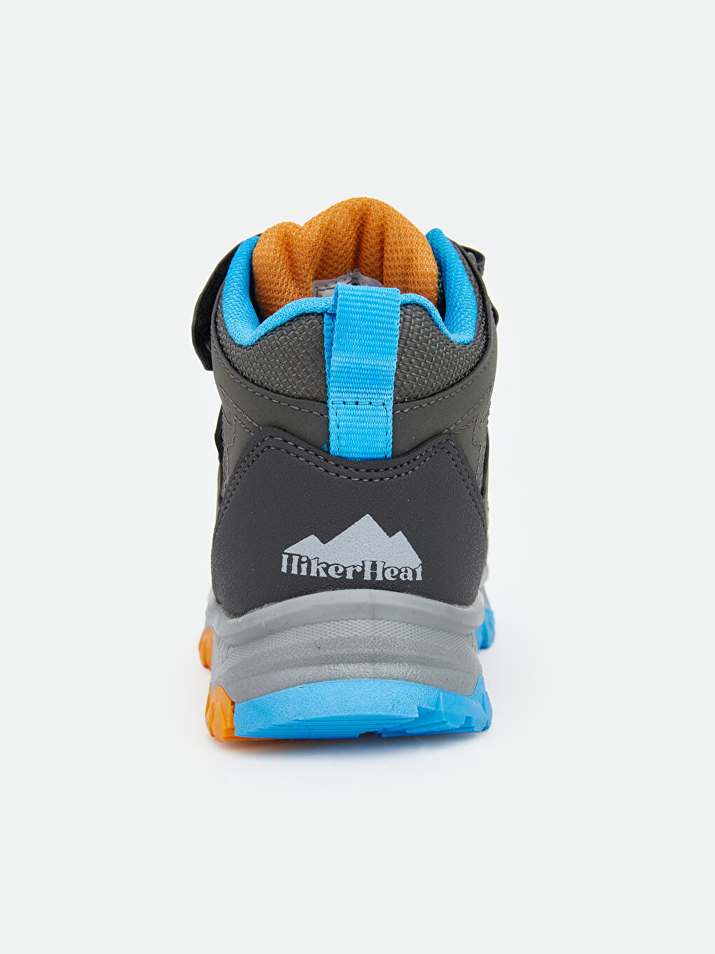 Antrasit Bağcık ve Cırt Cırtlı Erkek Çocuk Trekking Bot-5