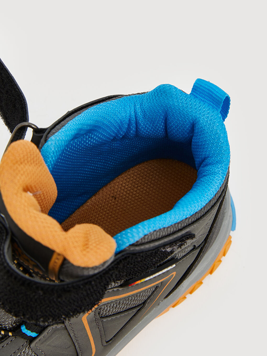 Antrasit Bağcık ve Cırt Cırtlı Erkek Çocuk Trekking Bot-6