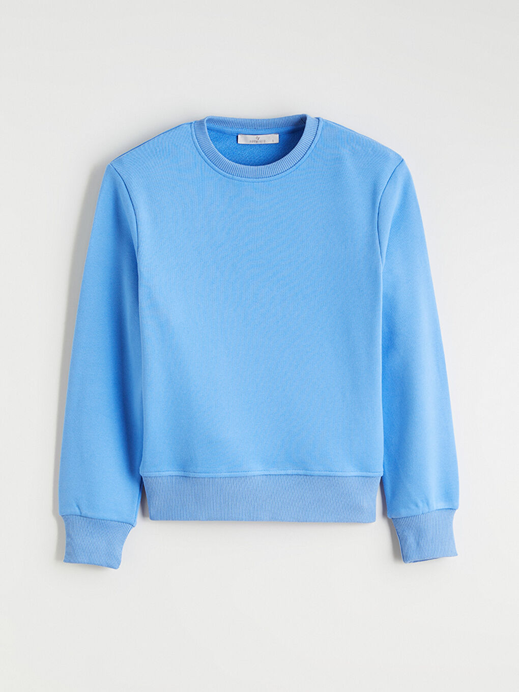 Mavi Bisiklet Yaka Kadın Sweatshirt-4