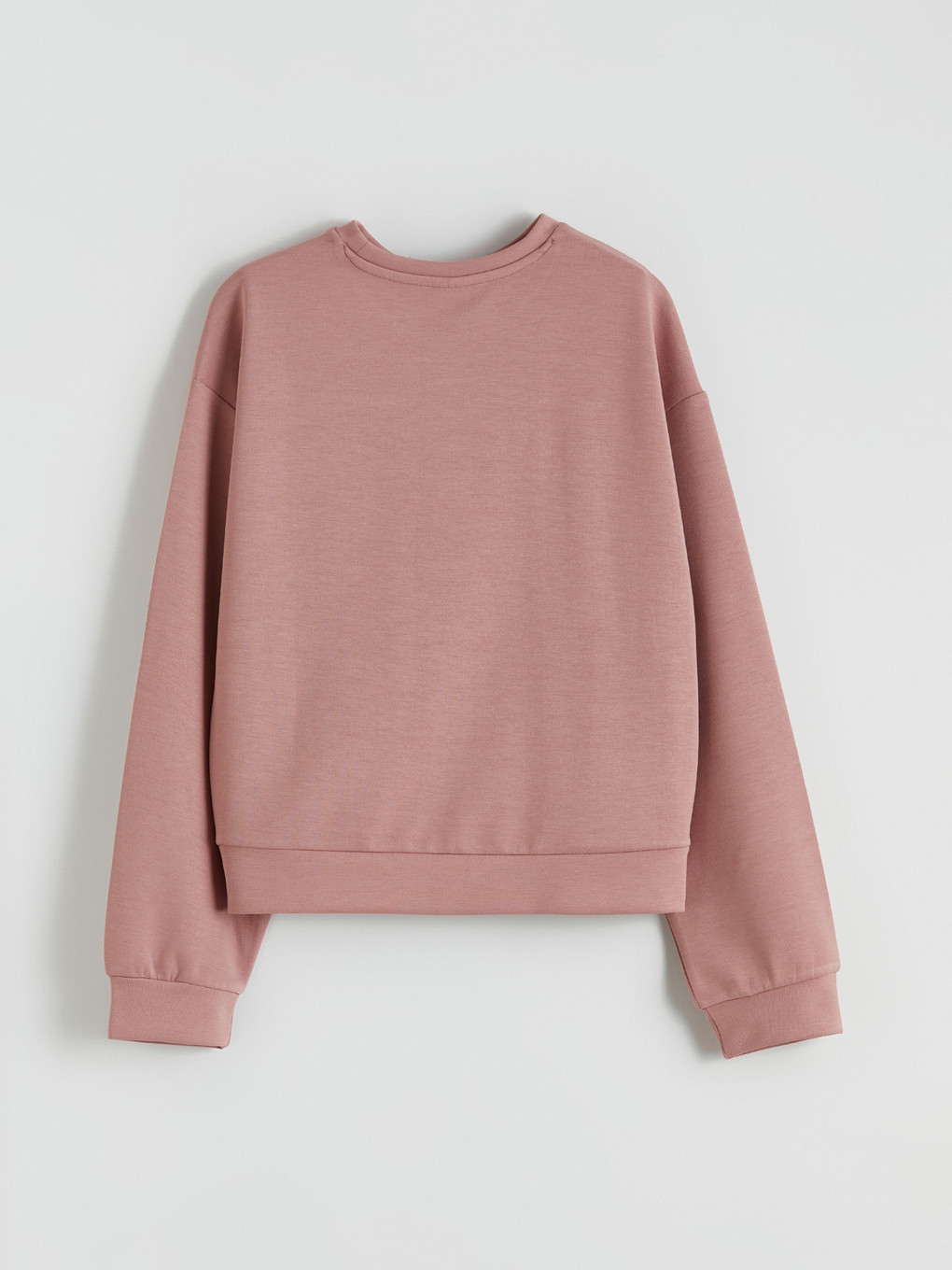 Pembe Kız Çocuk Soft Touch Sweatshirt-1