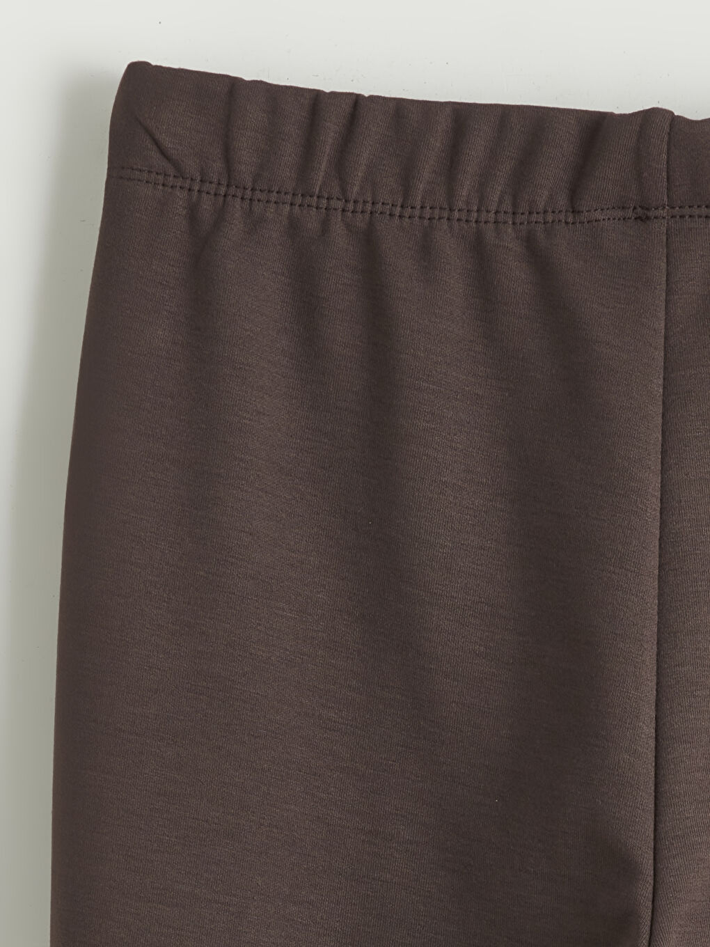 Kahverengi Dik Yaka Kız Çocuk Eşofman Takımı-5