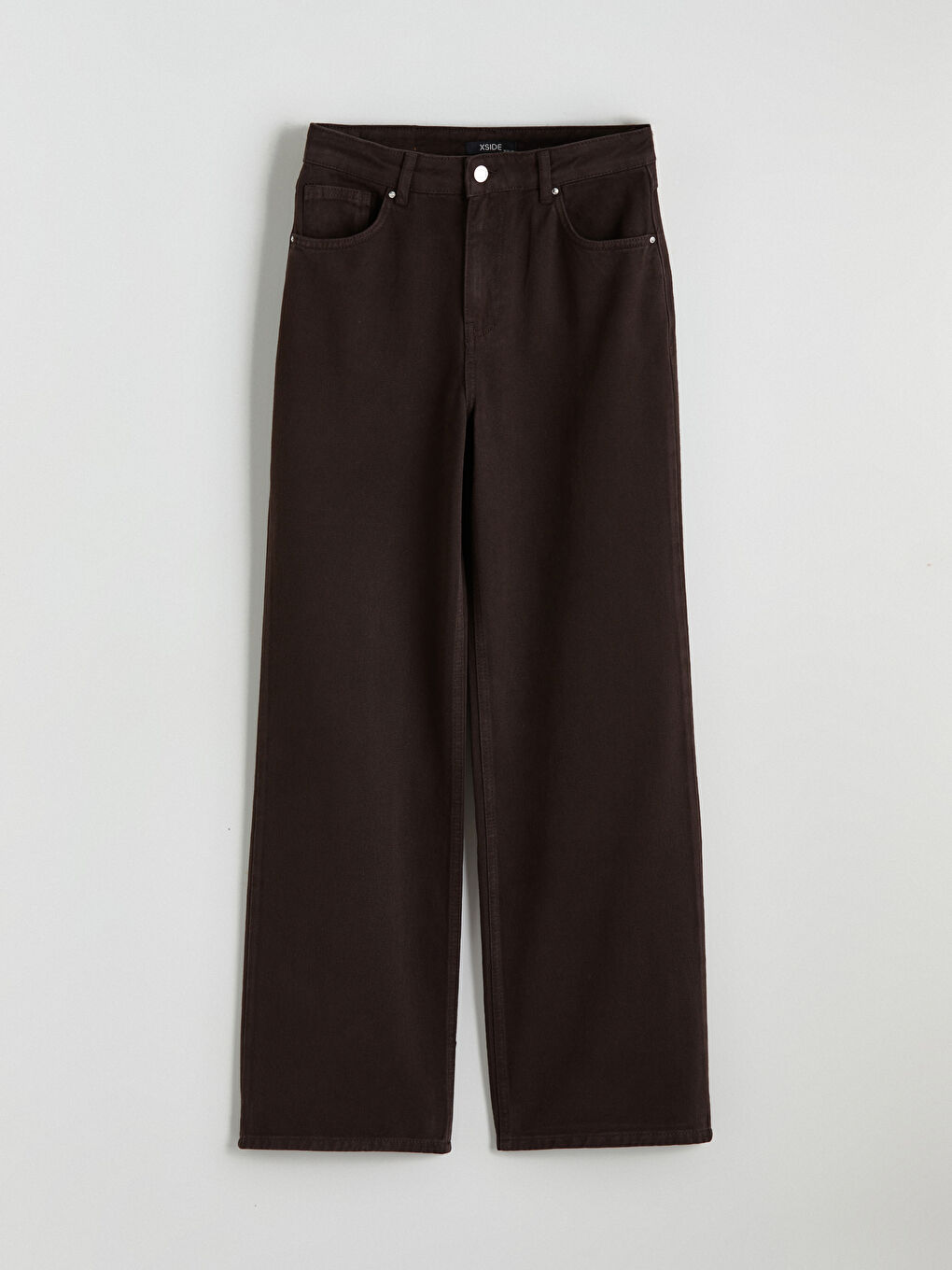 Jeans für Damen mit weitem Bein-4