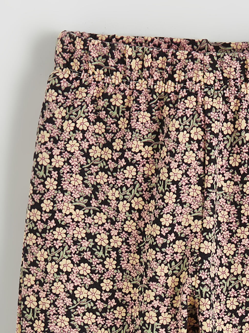 Helanke sa elastičnim strukom, cvetnim španskim nogavicama za devojčice-1