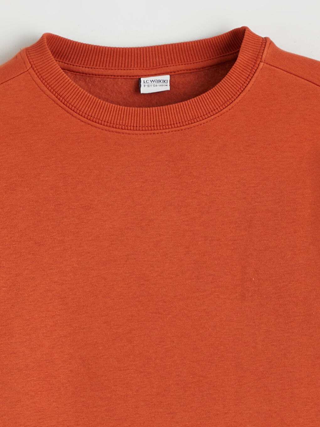 Crew Neck Boys' Thick Sweatshirt-1