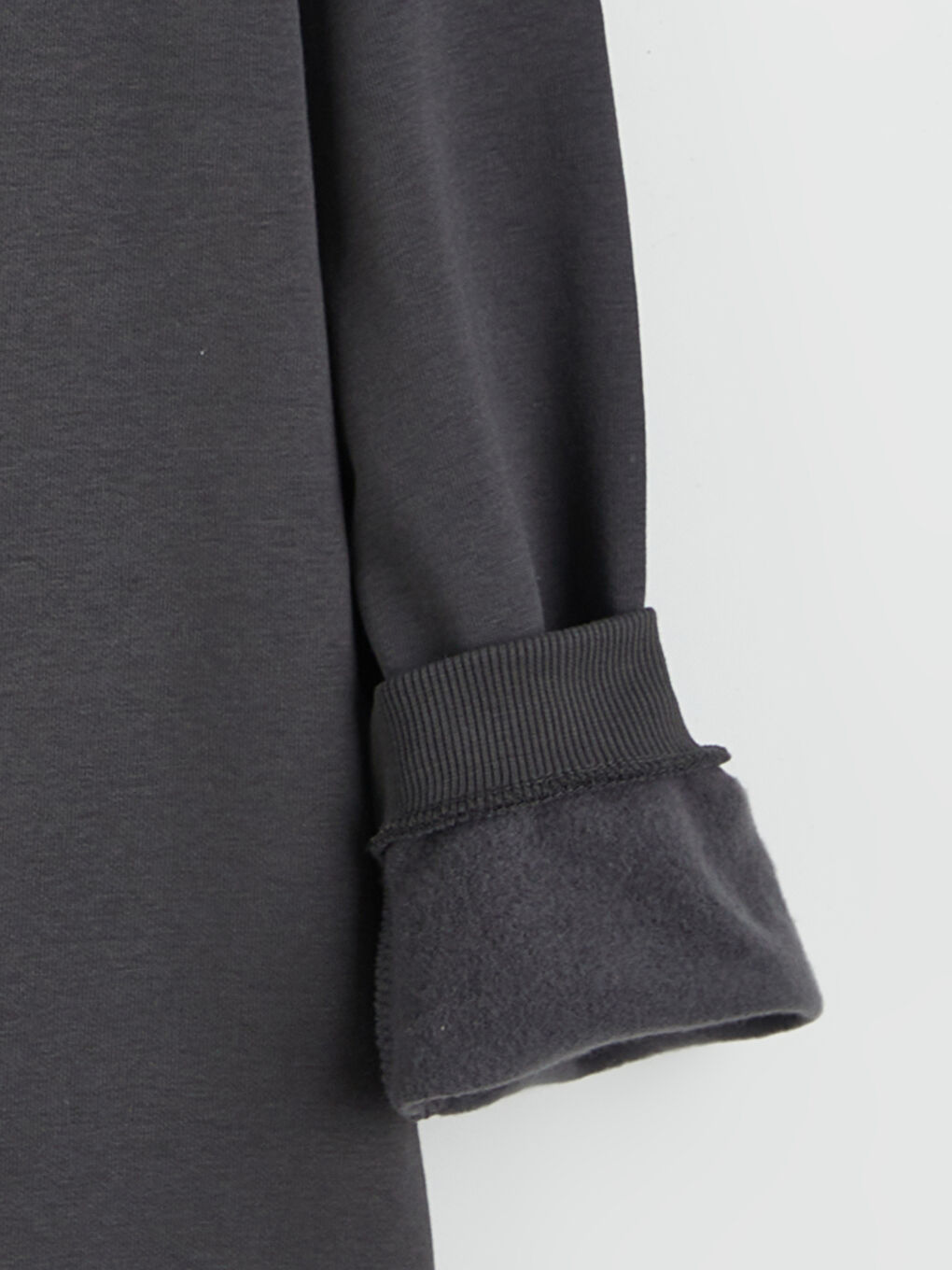 Crew Neck Boys' Thick Sweatshirt-1