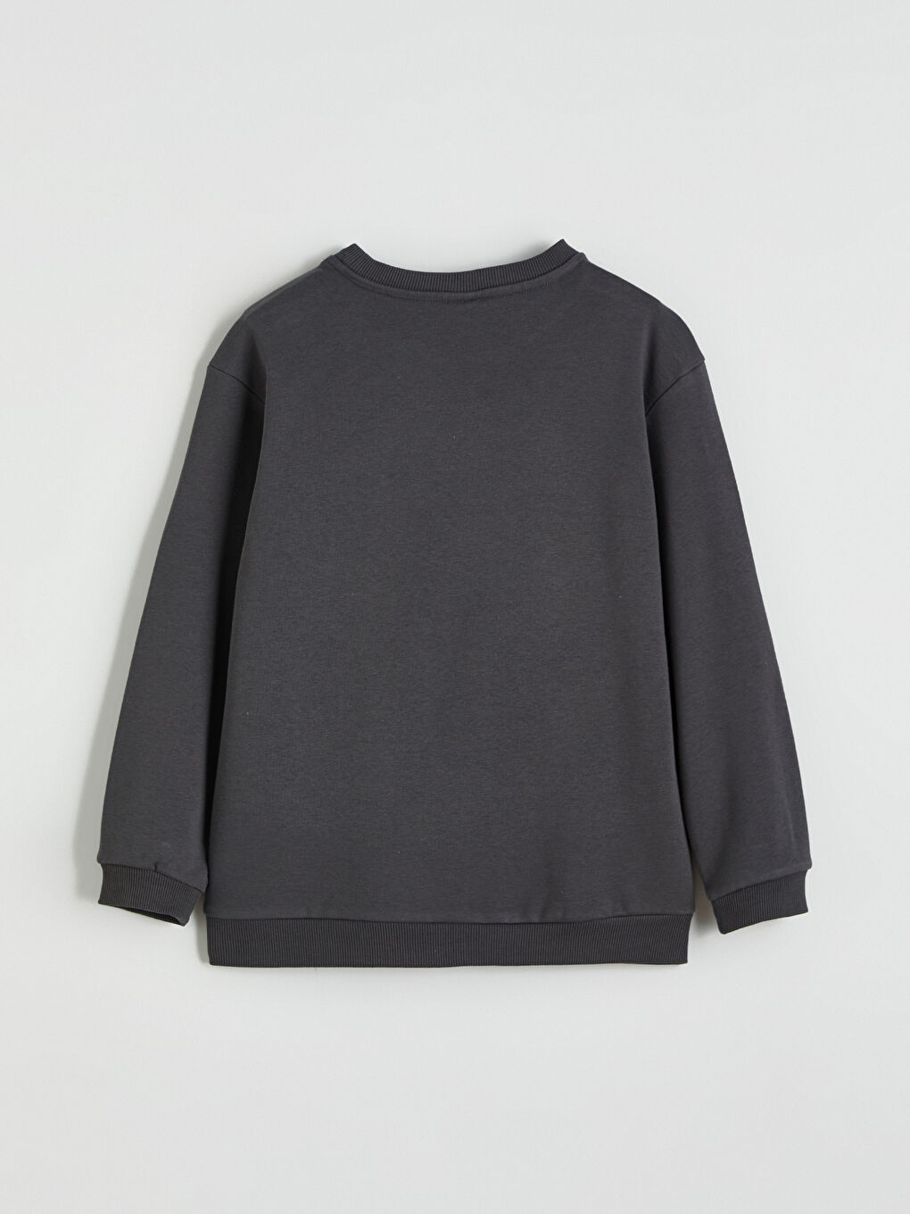 Crew Neck Boys' Thick Sweatshirt-3