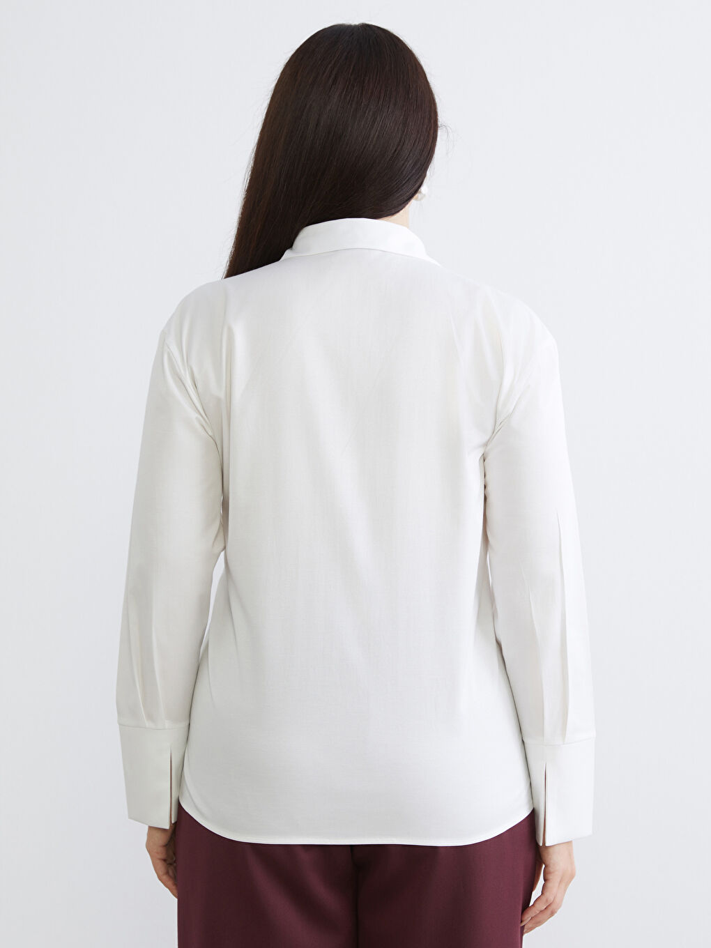 Ruched Women's Shirt-3